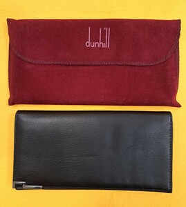 ☆dunhill ダンヒル 二つ折り 長財布 札入れ 小銭入れ 【 未使用長期保管品】☆