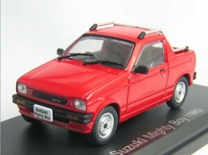 新品 未開封 スズキ マイティボーイ 1985年 アシェット 国産名車コレクション 1/43 ノレブ/イクソ 旧車 ミニカー D5