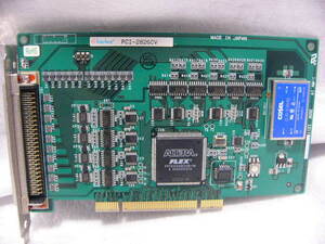 ★動作保証★ Interface社 PCI-2826CV DIO32/32点 絶縁5V-48V/100mA(入力駆動電源内蔵) PCIカード 