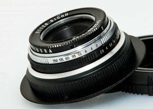 【改造レンズ】RICOH F2.8 25mm【リコーCaddy】富岡光学製レンズをSONY Eマウントレンズに改造【ソニーEマウントAPS-Cレンズ】