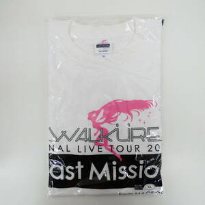 DK5566/【未開封】 マクロスΔ ワルキューレ FINAL LIVE TOUR 2023 ～Last Mission～ Tシャツ ホワイト XLサイズ