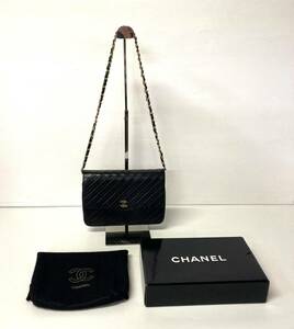 ★☆CHANEL シャネル バイアスステッチ ショルダーバッグ 404222 ヴィンテージ ココマーク ショルダー 保存袋 箱付き☆★