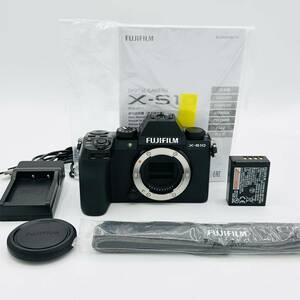 【ほぼ新　365ショット】富士フイルム(FUJIFILM) ミラーレスデジタルカメラ X-S10 ボディ F X-S10 ブラック
