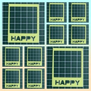 （598C）フレーム HAPPY★カット