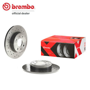 brembo ブレンボ エクストラブレーキローター リア用 アルファロメオ アルファ155 167A2G H7～H10 2.0i ツインスパーク 16V