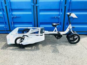 【未使用・即決・引取可】豊田TRIKE CARGO シンクロカーゴ 電動自転車 SQ-CL 参考価格550,000円(税込み)相当　W2321004　