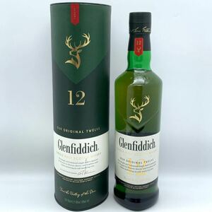 【未開栓】 Glenfiddich グレンフィディック 12年 シングルモルト スコッチウイスキー 700ml 40% 箱