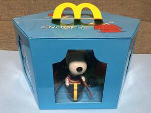 箱保管品ですが訳あり！【 McDonald マクドナルド SNOOPY スヌーピー 乗り物フィィギュア 6種 コレクションBOX 】