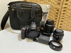 44157【自宅保管品】Nikon ニコン デジタル一眼レフカメラ D3000 レンズ付 AF NIKKOR 24mm 1:2.8/AF-S DX NIKKOR 18-55ｍｍ 1:3.5-5.6Ｇ VR