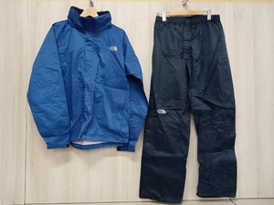 【収納袋付】THE NORTH FACE ザノースフェイス レインウェア 上下セット NP11244 XLサイズ ネイビー ブルー