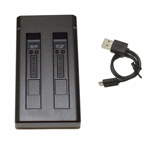 Insta360 ONE X3 純正 互換バッテリー 対応 [ 超軽量 デュアル ] USB Type c 急速 互換充電器 バッテリーチャージャー IS360X3B