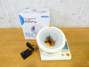 ◇OMRON オムロン 上腕式 自動デジタル血圧計 HEM-1000 スポットアーム＠80
