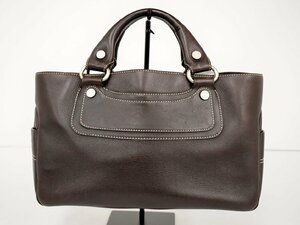 ハンドバッグ セリーヌ BB10/05 CELINE ブギーバッグ ブラウン 2404LO230