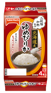 テーブルマーク　たきたてご飯　北海道産ゆめぴりか　4食パック　150g×4　複数可