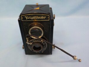 カメラ Voigtlander フォクトレンダー BRILLIANT ブリリアント 二眼レフ フィルム レトロ カメラ 動作未確認/ジャンク