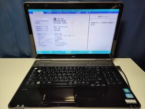 【一部ジャンク】NEC LL750/D PC-LL750DS6B Core i5-2410M メモリ4GB BIOS起動可能 マザーボード 液晶パネル キーボードNG【動作確認済】