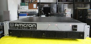 Amcron/パワー・アンプ『MICRO-TECH 600』