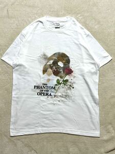 【オペラ座の怪人】新品/未使用 ヴィンテージ仕様 オペラ座の怪人TシャツサイズL