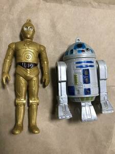 パトラ スターウォーズ C-3PO & R2-D2 ペンダント ソフビ 1970年代 タカラ ポピー ブルマァク バンダイ