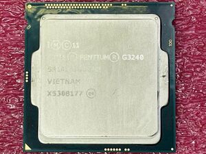 #1285 Intel Pentium G3240 SR1Rl (3.10GHz/ 3MB/ LGA1155) 保証付 #01