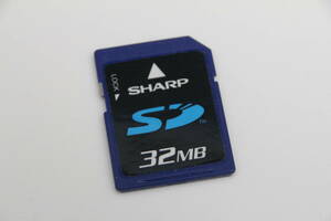 32MB SDカード SHARP シャープ