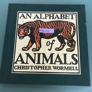 H08-051 AN ALPHABET of ANIMALS CHRISTOPHER WORMELL COLLINS