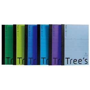 【新品】（まとめ）キョクトウ・アソシエイツ Trees B5 B罫 30枚 グリーン【×100セット】