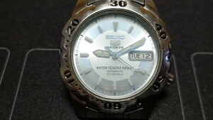 ジャンク品 SEIKO 5 SPORTS 7S36-00G0 腕時計
