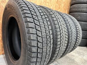 送料無料【バリ山】215/70R16 100Q BRIDGESTONE BLIZZAK DM-V3 スタッドレス 20年製造 4本セット デリカ等