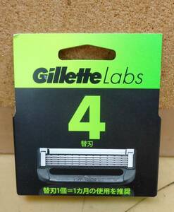 S7★ジレット 　Gillette Labs 　替刃　4個入★未開封