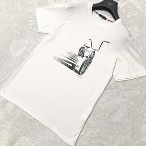 Paul Smith ポールスミス プリントTシャツ 半袖シャツ 日本製 ホワイト M トップス