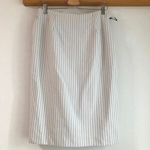 【中古】7-ID concept ストライプタイトスカート　サイズ13