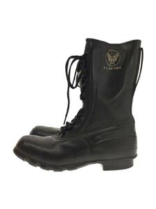 US.ARMY◆レインブーツ/US9/BLK/50s/A-17/INTERMEDIATE FLYING RUBBER BOOTS