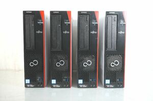 [4-92] Fujitsu 富士通 ESPRIMO D587/SX FMVD3300GP ディスクトップPC パソコン 4台 まとめ HDDなし Core i5 7th Gen 電化製品 家電