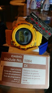 カシオ CASIO G-SHOCK FROGMAN DW-6300-9 黄色 タグ・取説付き 未使用品