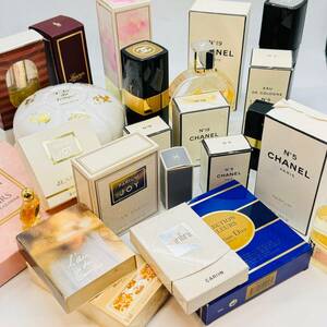 総数24個 香水 化粧品まとめ １円出品 高級ブランド CHANEL シャネル Dior ディオール NINARICCI ニナリッチ JEAN PATOU ジョンパトゥ