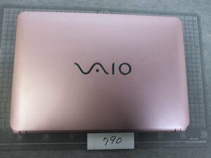 790　　　　　　SONY VAIO SVF142C1JN ＨＤＤレス　　ノートPC　