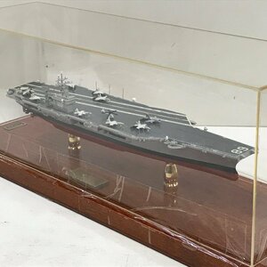 KONiSHi 船舶模型 アメリカ海軍 原子力空母ニミッツ NIMITZ 1/1250 小西製作所 台座付き ケース全長36.5cm 戦艦 ◆