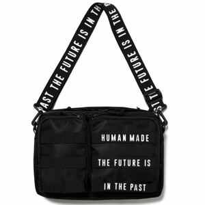 HUMAN MADE Military Pouch Large Black ヒューマンメイド ミリタリーポーチ ラージ ブラックショルダーバッグ 