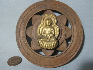 即決　仏教美術掛仏直径１２ｃｍ