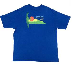 00s 2003年製 OLD GAP Tシャツ XL オールドギャップ Expert Climbing Guides ALTITUDE And Equipment Rental アウトドア クライミング Y2K