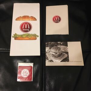 レア マクドナルド ダイニング メンュー ハガキ マグネット 38枚まとめ McDonalds Dining Menu Postcard Magnet lot. 38 pieces.