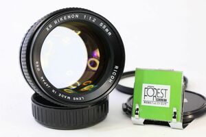 【同梱歓迎】【動作保証・点検済】良品■RICOH XR RIKENON 55mm F1.2 Kマウント■AH544