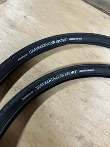 グラベルキング パナレーサー Panaracer gravelhing sk sport 700x38c 黒黒