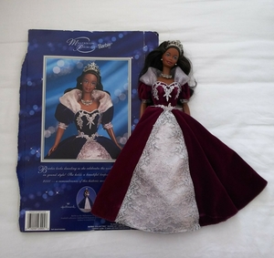 Barbie バービー ミレニアムプリンセス 黒人 ブラックバービー マテル MATTEL バービー人形 MILLENNIUM PRINCESS 2000 Hallmark