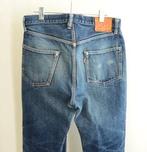 色◎ 旧ドゥニーム DENIME デニムパンツ Lot 213 XXモデル レザーパッチ W33