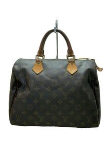 LOUIS VUITTON◆1)スピーディ30_モノグラム・キャンバス_BRW/PVC/BRW