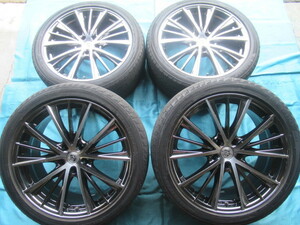 PM PERFORMANCE 19インチ 8.0J IS35 5H PCD114.3 BS GRV 245/40R19 20系アルファード ヴェルファイア 現状特価品