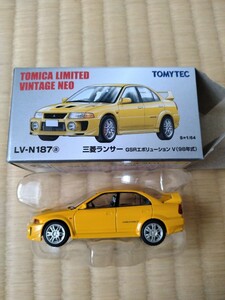 トミカリミテッド　LV-N187a　三菱ランサーエボリューションⅤ GSR