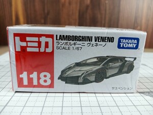 トミカ No.118 ランボルギーニ ヴェネーノ 1/67スケール 未開封品